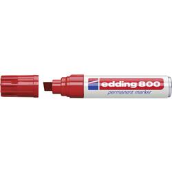 Trvanlivý popisovač Edding 800, červená