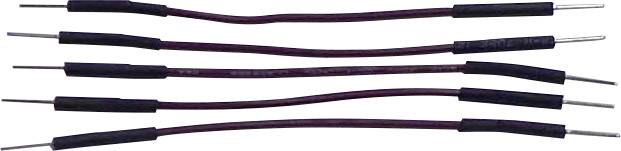 TRU COMPONENTS Jumper kabely [1x zástrčka drátového můstku - 1x zástrčka drátového můstku] 0.50 m hnědá