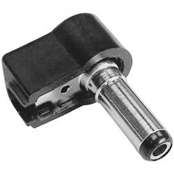 Nízkonapäťový konektor zástrčka, zahnutá BKL Electronic 072140, 5.5 mm, 2.5 mm, 1 ks