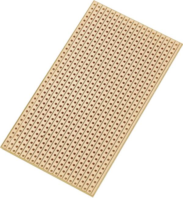 TRU COMPONENTS SU527629 eurodeska  tvrzený papír (d x š) 90 mm x 50 mm 35 µm Rastr (rozteč) 2.54 mm Množství 1 ks