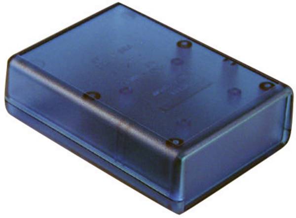Hammond Electronics 1593TTBU plastová krabička 112 x 66 x 21  ABS modrá (transparentní) 1 ks