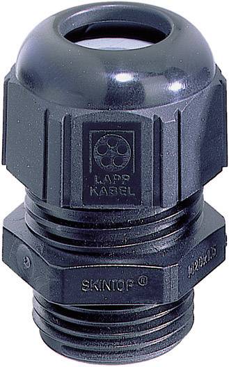 Černý kabelový průchodka s textem 'LAPP KABEL' a 'SKINTOP'.