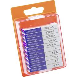 Sada trubičkových poistiek ESKA 12108, (Ø x d) 5 mm x 20 mm, stredne pomalý -mT-, 100 ks