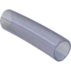 Hadice z PVC vyztužená tkaninou, Ø 31,6 mm, transparentní