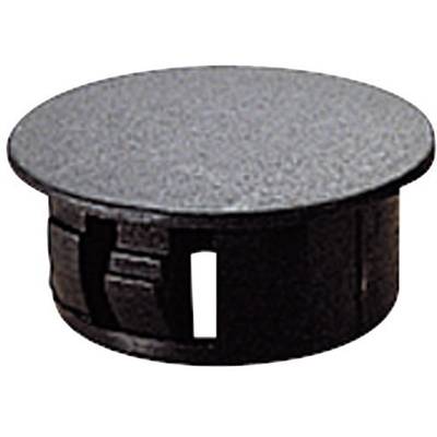 TRU COMPONENTS TC-HPR8203 záslepka do otvorů polyamid, černá, 100 ks