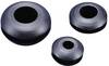 TRU COMPONENTS TC-GMR3225203 kabelová průchodka otevřená Průměr svorky (max.) 25 mm Tloušťka montážní desky (max.) 1.5 mm PVC černá 100 ks