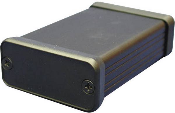Hliníkové pouzdro 1455 Hammond Electronics 163 x 160 x 30.5 , černá