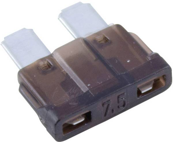 ESKA 340126340.126 Plochá pojistka, 12 V, 24 V, 32 V, 7.5 A, 1 ks
