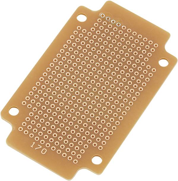 TRU COMPONENTS SUPCB003 eurodeska  tvrzený papír (d x š) 77.5 mm x 47.3 mm 35 µm Rastr (rozteč) 2.54 mm Množství 1 ks