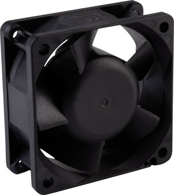 Wallair 20100304 axiální ventilátor 12 V/DC 39.95 m³/h (d x š x v) 60 x 60 x 25 mm