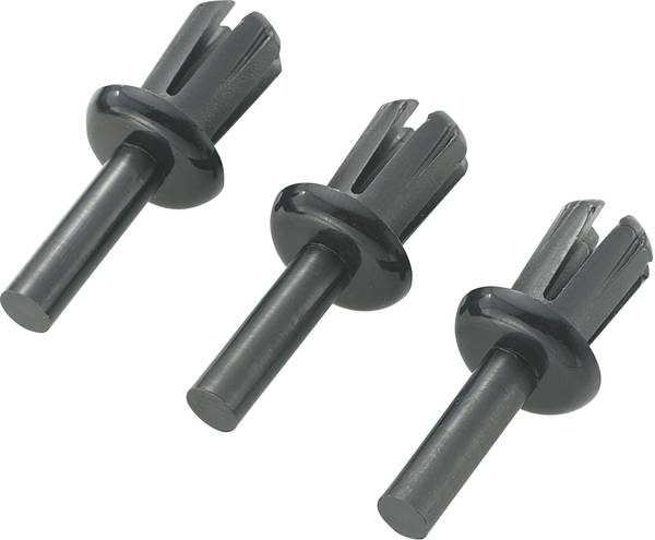 TRU COMPONENTS TC-SRR-0612K203 TC-10820828 rozpínací nýt Ø otvoru 6.2 mm  černá 1000 ks