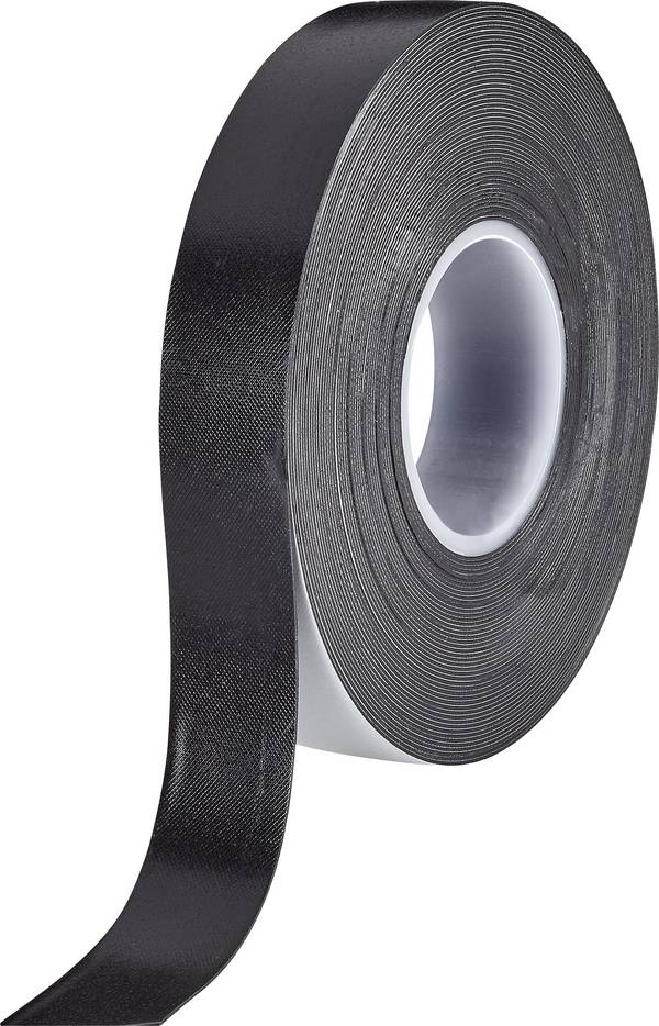 TOOLCRAFT MT 1910 MT 1910 instalatérská izolační páska  černá (d x š) 10 m x 19 mm 1 ks
