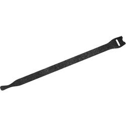 Kabelový manažer na suchý zip Fastech 802-330, (d x š) 200 mm x 13 mm, černá, 10 ks