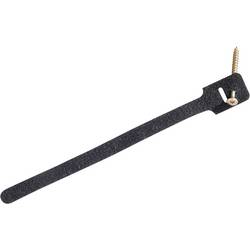 Stahovací páska se suchým zipem Fastech 894-008, 225 x 13 mm, černá, 10 ks