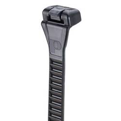 Stahovací rozepínací elastický pásek Panduit ERT2M-C20, 216 x 12,7 mm, černá