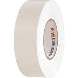 Izolační páska HellermannTyton HelaTape Flex 1000+ 710-10607, (d x š) 20 m x 19 mm, bílá, 1 role