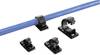 TRU COMPONENTS TC-4JR-S203 úchytka samolepicí 1593031 Průměr kabelového svazku (rozsah) 5.50 mm (max) černá 1 ks