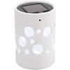 Solární LED světlo válec Konstsmide Genova, bílá (7800-200)