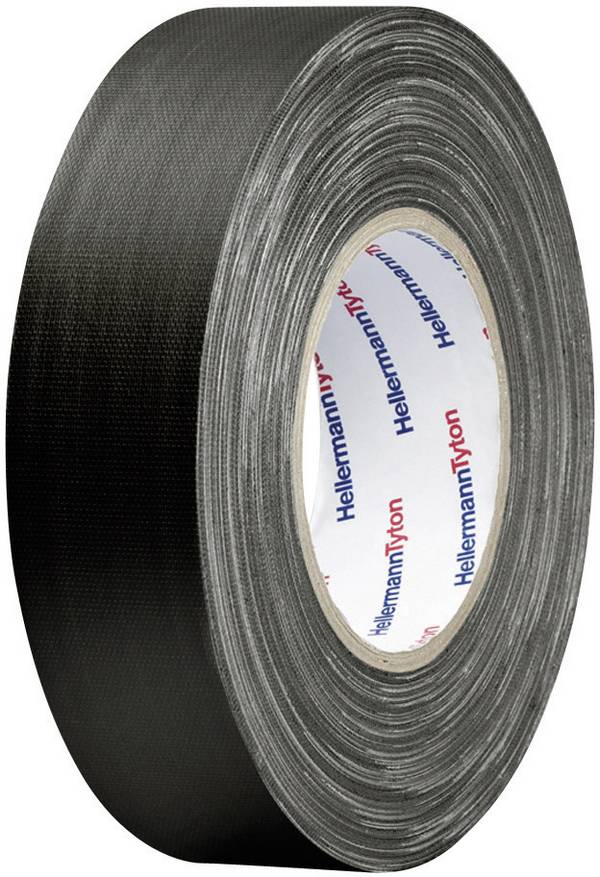 HellermannTyton HTAPE-TEX-BK-19X10 712-00204 páska se skelným vláknem HelaTape Tex černá (d x š) 10 m x 19 mm 1 ks