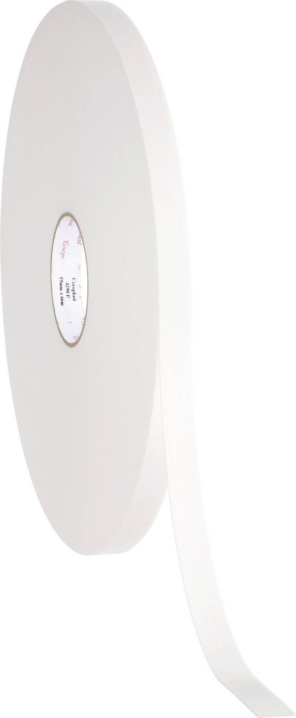 Coroplast 4242P 4242P-25 mm oboustranná lepicí páska Coroplast 4242P bílá (d x š) 33 m x 25 mm 1 ks