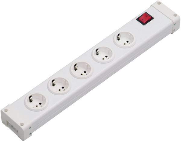 Ehmann Vario Combi 0105x0051 5násobné zásuvkový modul se spínačem