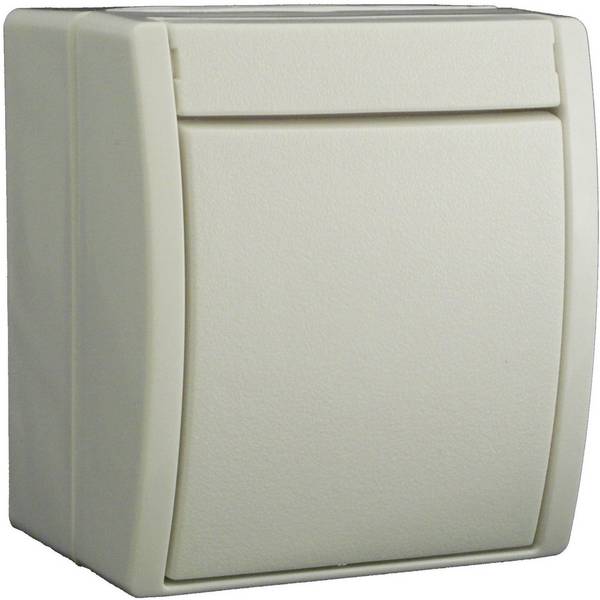 Busch-Jaeger 2601/6 W-54  spínání ve vlhkých místnostech  přepínač Ocean na omítku bílá 1 ks
