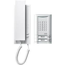 Domácí telefon Ritto Schneider, 1673120, 2 rodiny, stříbrná