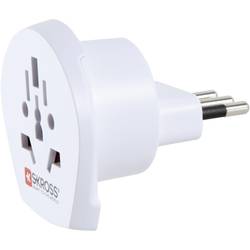 Cestovní adaptér Skross, 1.500223, Itálie, bílá