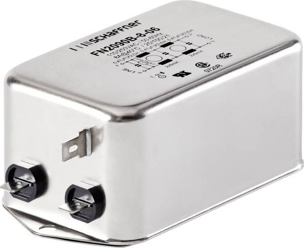 Schaffner FN2090-1-06, FN2090-1-06 odrušovací filtr, 250 V/AC, 1 A, 20 mH
