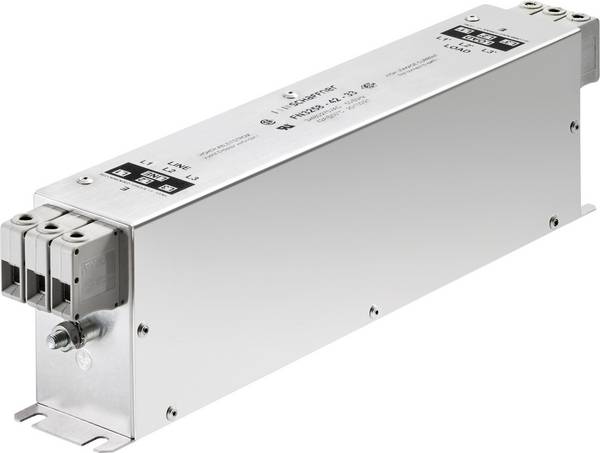 Schaffner FN3258-16-44, FN3258-16-44 odrušovací filtr, 277 V/AC, 480 V/AC, 16 A