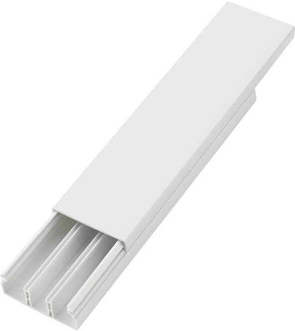 Sygonix SY-5045586 kabelový žlab  (d x š x v) 2 m x 50.8 mm x 20.3 mm 1 ks bílá