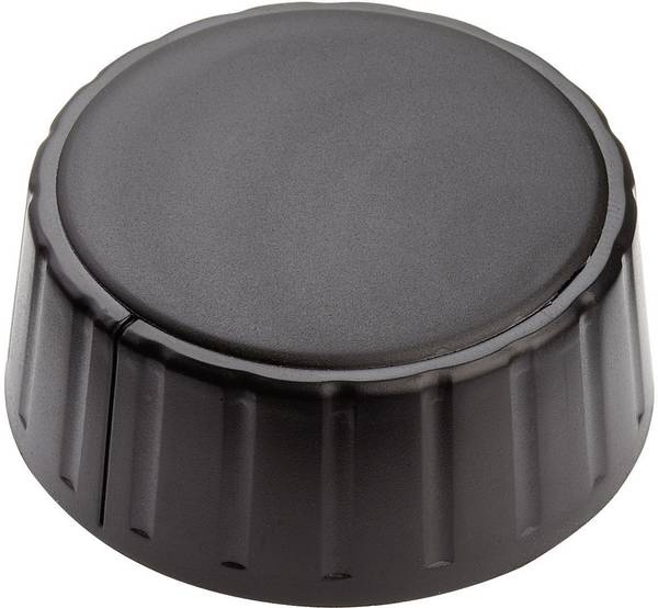 Mentor  4335.6000  4335.6000  otočný knoflík    černá  (Ø x v) 48 mm x 19 mm  1 ks