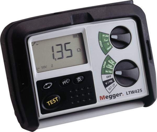 Megger LTW425-EU-SC instalační tester, Norma VDE 0100, 0105, LTW425-EU-SC, EN a DE menu