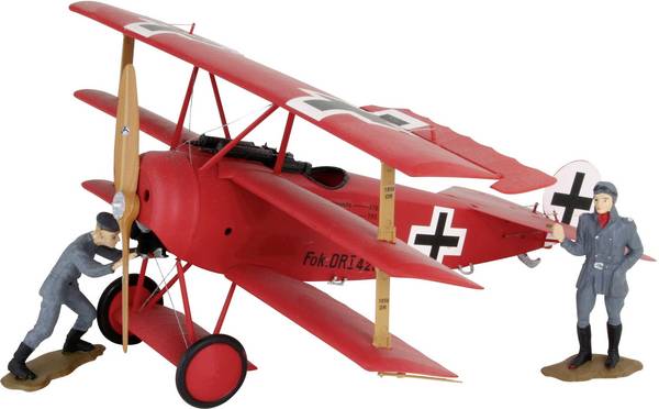 Revell 04744 Fokker DR.I Richthofen model letadla, stavebnice 1:28