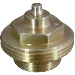 Mosazný adaptér termostatického ventilu Gampper 700109 700109 vhodný pro topné těleso Gamper, M20 do hloubky 10 mm