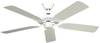 CasaFan Classic Royal 103 WE stropní ventilátor (Ø x v) 103 cm x 230 mm Barva listu: bílá Barva pouzdra: bílá
