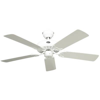 CasaFan Classic Royal 103 WE stropní ventilátor (Ø x v) 103 cm x 230 mm Barva listu: bílá Barva pouzdra: bílá-0