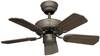CasaFan Classic Royal 75 BA stropní ventilátor (Ø x v) 75 cm x 225 mm Barva listu: ořechová Barva pouzdra: hnědá
