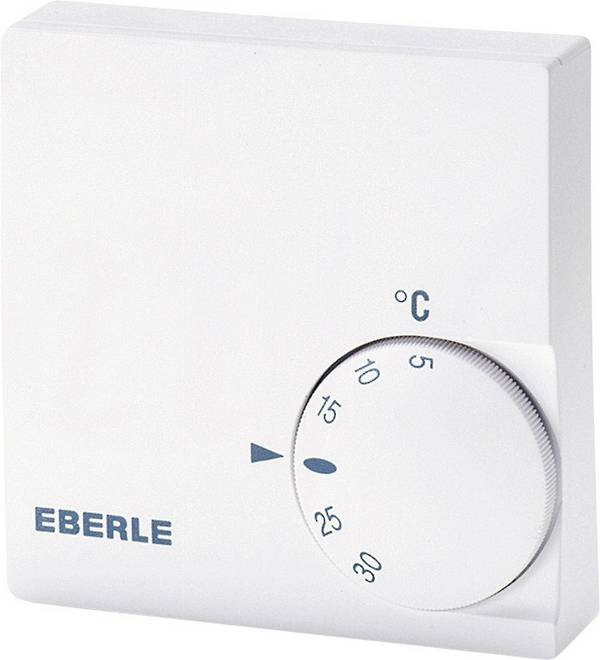Eberle RTR-E 6721 pokojový termostat na omítku, 111 1701 51 100, denní program, Topení a chlazení, 1 ks