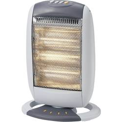 Halogénové kúrenie Basetech YQ-12, 30 m², 400 W, 800 W, 1200 W, strieborná, čierna