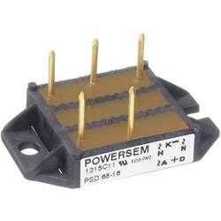 Můstkový usměrňovač POWERSEM PSB 68/16, U(RRM) 1600 V, U(FM) 500 V, 68 A