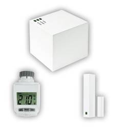 Sada termostatické hlavice, okenního kontaktu a Cube systému eQ-3 MAX!