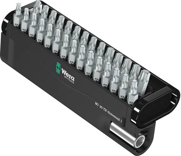 Wera Bit-Check 30 TX Universal 1 05057908001 sada bitů, 30dílná, TORX, 1/4" (6,3 mm)