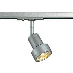 Lištové halogenové svítidlo SLV Puri, 230 V, 50 W, 1fázové, GU10, stříbrná/šedá