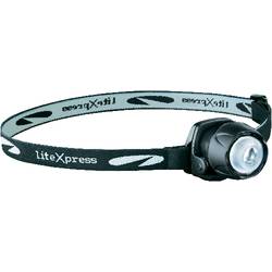 LED čelovka LiteXpress Liberty 105 LX209101, na baterii, 32 g, černá