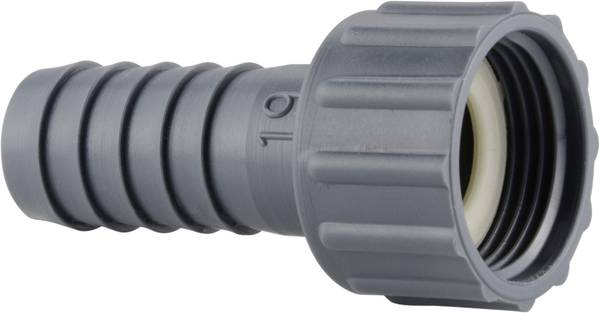 Ebara 6000000422  plast hadicová přípojka  30,3 mm (1") vnitřní závit, 25 mm (1") Ø