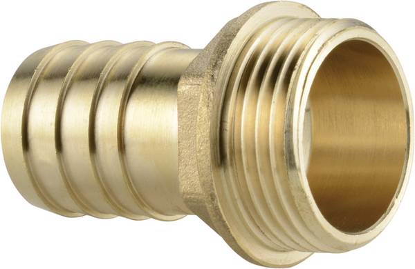 Ebara 6000000063  mosaz hadicová přípojka  33,25 mm (1") vnější závit, 25 mm (1") Ø