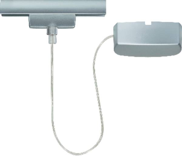 Paulmann 96831 96831 vysokonapěť. komponent lištových systémů  napáječ  chrom (matný)