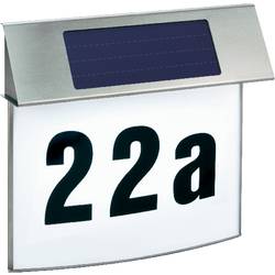 Domovní číslo se solárním LED osvětlením Esotec Vision, 102200, nerez