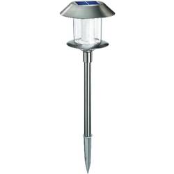 LED solárne záhradné svetlo Esotec Swing, IP44, nerezová oceľ